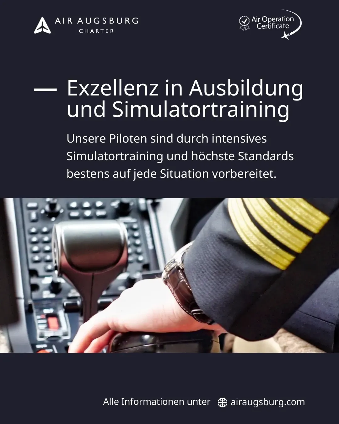 Exzellenz in Ausbildung und Simulatortraining